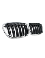 BMW X1 F48 2015-2019 Griglia Radiatore M Look Nero Cromato - autorivallo