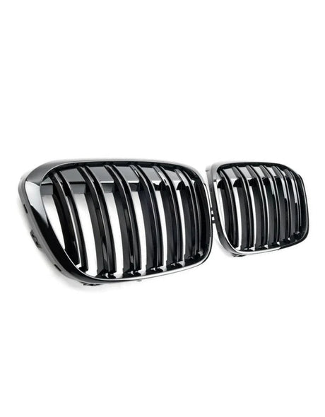BMW X1 F48 2015-2019 Griglia Radiatore M Look Nero Lucido - autorivallo