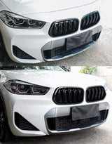BMW X2 F39 2017-2023 Griglia Anteriore M Look Nero Lucido - autorivallo