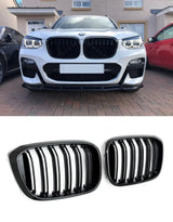 BMW X3 G01 2017-2021 Griglia Anteriore M Look Nero Lucido - autorivallo