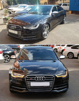 Audi A6 4G C7 2011-2017 Calotte Specchietti S-Line Satinate - autorivallo