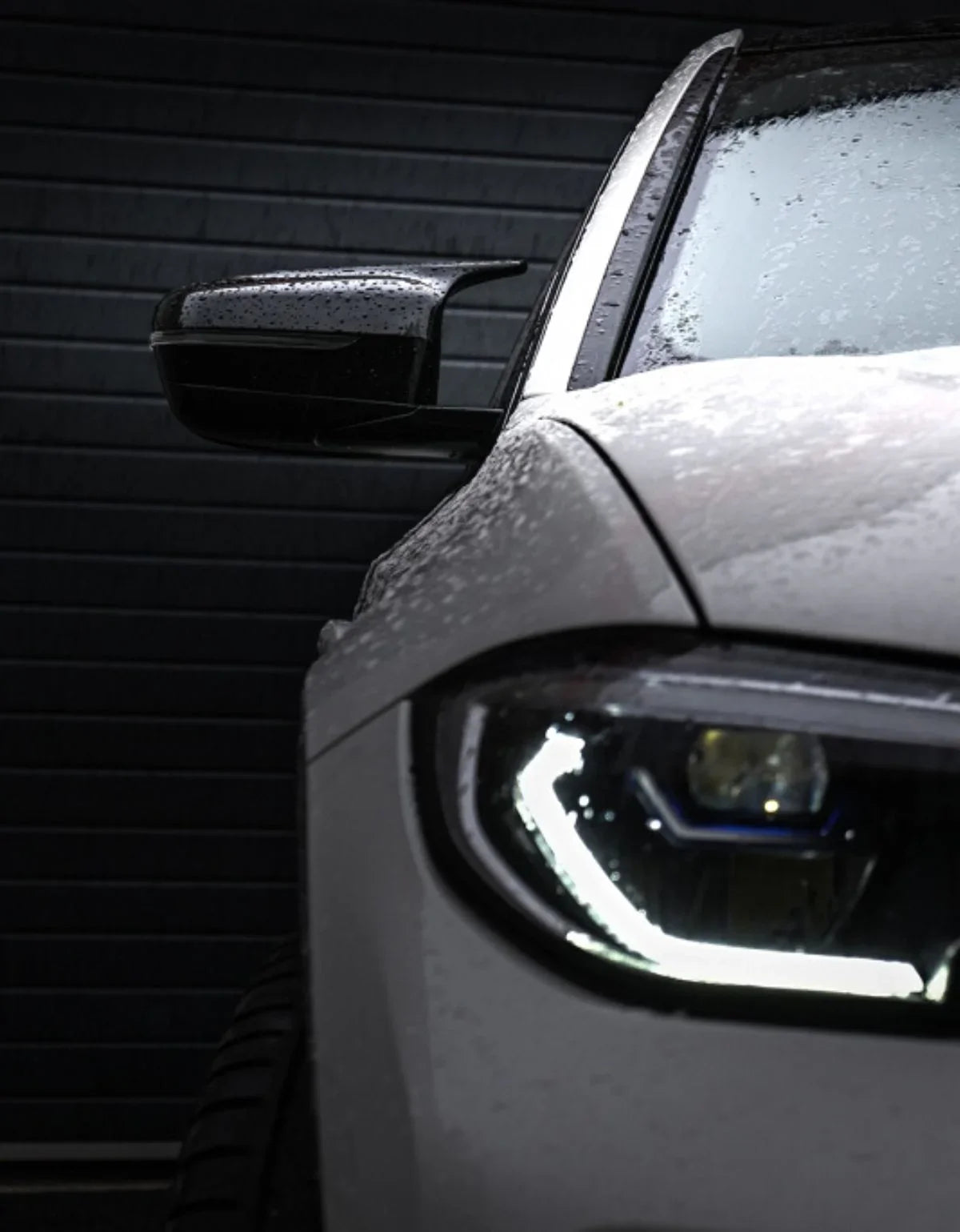 BMW Serie 5 G30 G31 2016-2020 Calotte Specchietti M Sport Nero - autorivallo