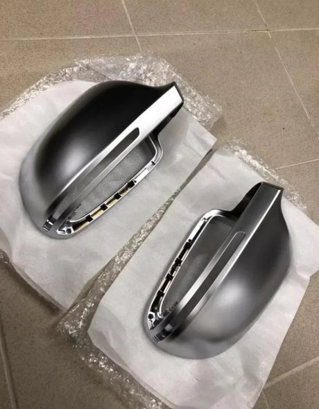 AUDI A4 B8 8K 2008-2011 Calotte Specchietti Argento Opaco - autorivallo