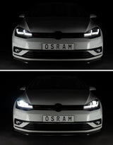 VW Golf 7.5 2017-2020 Fari Anteriori Look GTI Full LED Osram - autorivallo