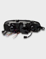 Fiat Punto 2 1999-2003 Fari Anteriori Angel Eyes LED Cromati - autorivallo