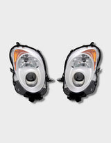 Alfa Mito 2008-2018 Fari Anteriori Fanali Xenon Look Cromati - autorivallo