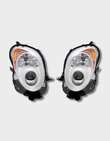 Alfa Mito 2008-2018 Fari Anteriori Fanali Xenon Look Cromati - autorivallo