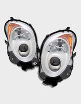 Alfa Mito 2008-2018 Fari Anteriori Fanali Xenon Look Cromati - autorivallo