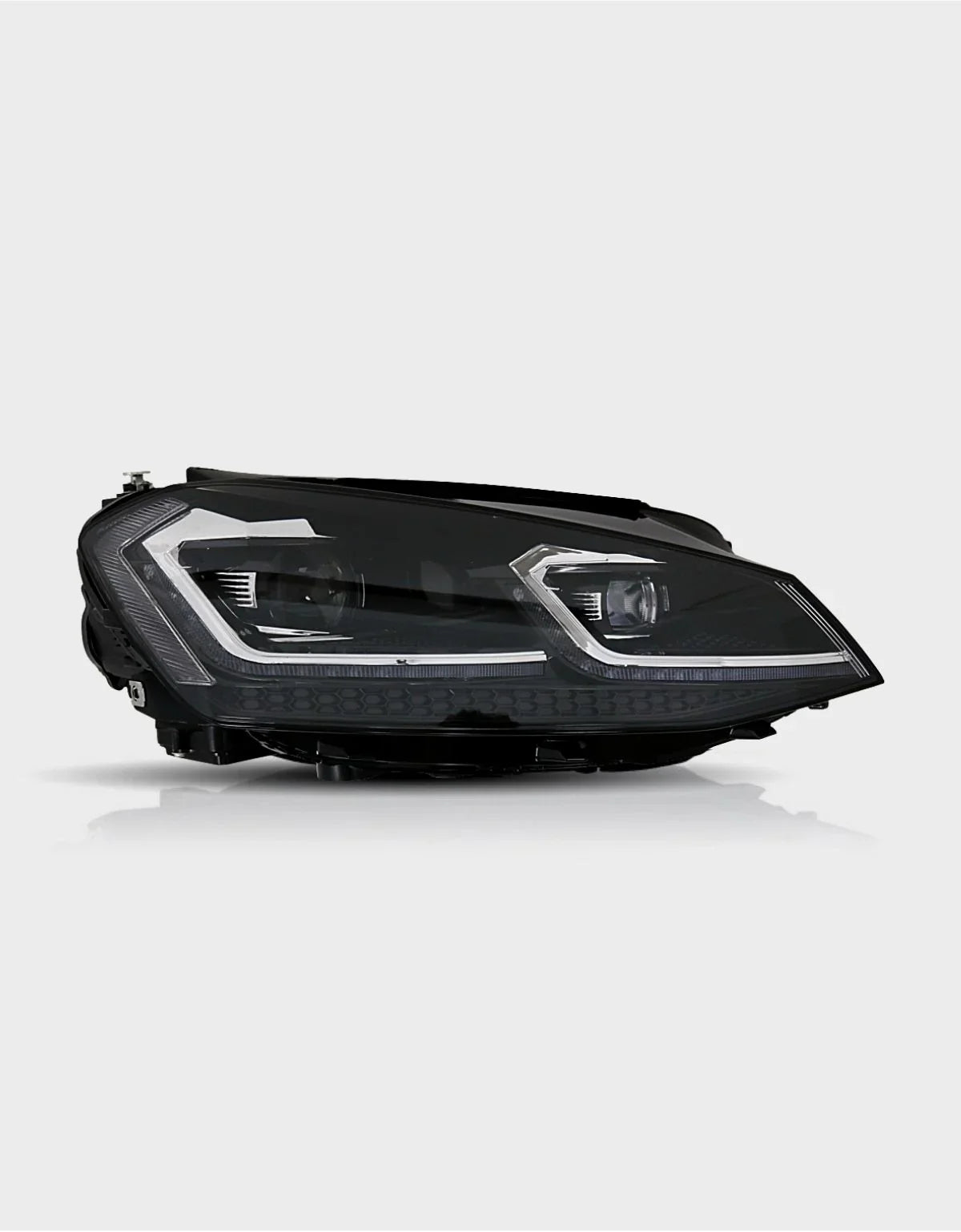 VW Golf 7 2012-2017 Fari Anteriori LED R-Line Look G7.5 Facelift - autorivallo