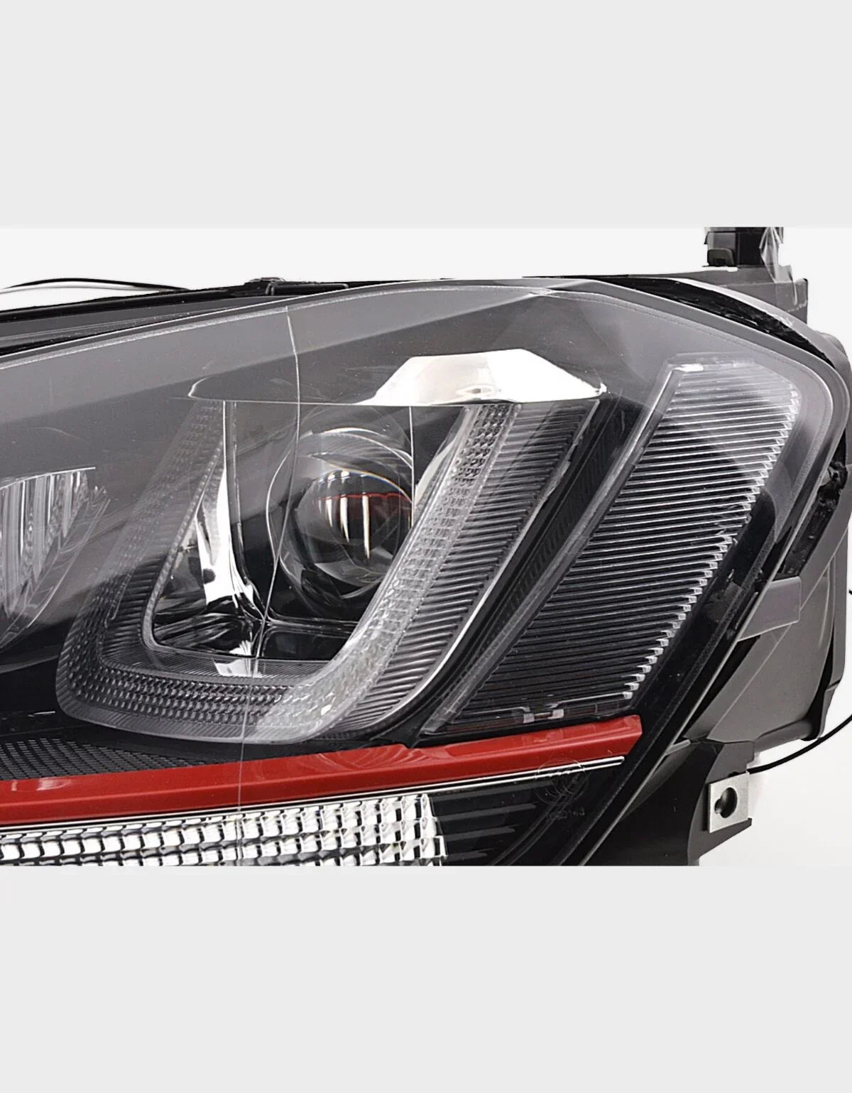 VW Golf 7 2012-2017 Fari Anteriori GTI Look Luci Diurne LED - autorivallo