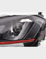 VW Golf 7 2012-2017 Fari Anteriori GTI Look Luci Diurne LED - autorivallo