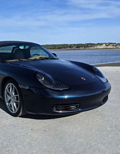 Porsche Boxster 911 1996-2004 Fari Anteriori LED Nero Lucido - autorivallo