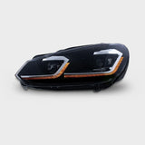 VW Golf 6 2008-2012 Fari Anteriori LED Dinamiche G7.5 Look - autorivallo