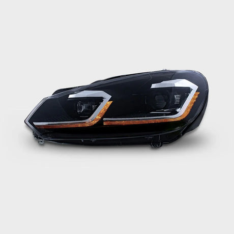 VW Golf 6 2008-2012 Fari Anteriori LED Dinamiche G7.5 Look - autorivallo