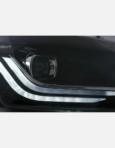 VW Polo 6R 6C 2009-2017 Fari Anteriori LED R-Line Look - autorivallo