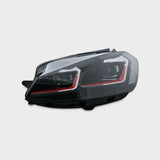 VW Golf 7.5 2017-2019 Fari Anteriori LED Dinamico Look GTI - autorivallo