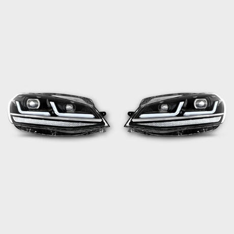 VW Golf 7.5 2017-2020 Fari Anteriori R-Line Full LED Osram - autorivallo