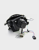 Mini R56 R57 2006-2014 Fari Anteriori Luci Diurne a LED Nero - autorivallo
