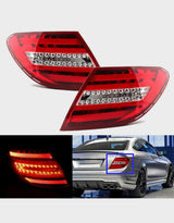 Mercedes Classe C W204 2007-2010 Fanali Posteriori Full LED - autorivallo