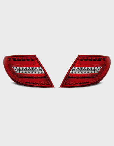 Mercedes Classe C W204 2007-2010 Fanali Posteriori Full LED - autorivallo