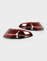 VW Golf 7.5 2017-2019 Fari Posteriori Full LED GTI Rosso - autorivallo