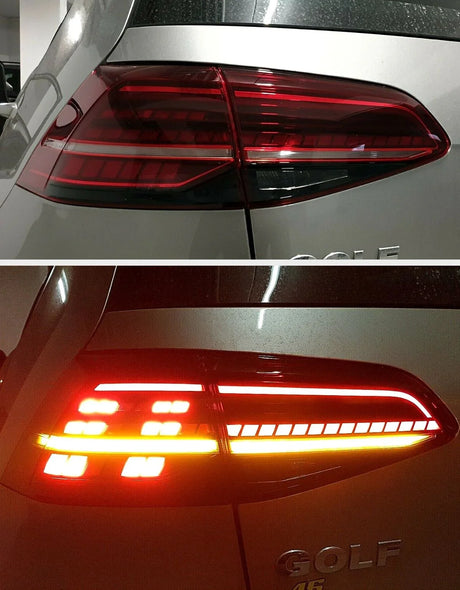 VW Golf 7 2012-2017 Fari Posteriori a LED Matrix G7.5 Look - autorivallo