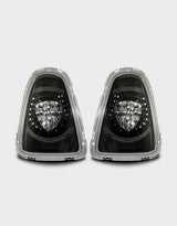 MINI R56 R57 2011-2014 Fari Posteriori Fanali a LED - Nero - autorivallo