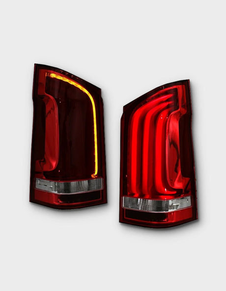 Mercedes V W447 2014-2019 Fari Posteriori Fanali a LED Rosso - autorivallo