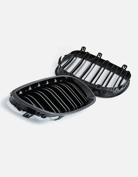 BMW Serie 5 E60 E61 2003-2010 Griglia M Look Nero Lucido - autorivallo