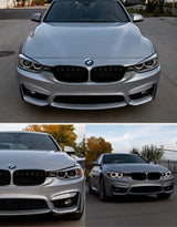 BMW Serie 3 F30 F31 2011-2015 Griglia Anteriore M Sport - autorivallo