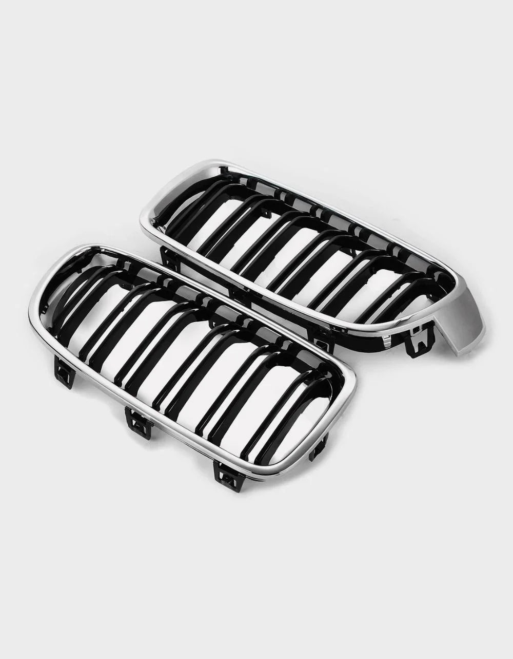 BMW Serie 3 F30 F31 2011-2015 Griglie Doppia Striscia M Sport - autorivallo