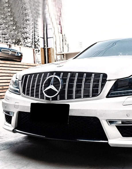 Mercedes C W204 S204 2007-2014 Griglia Anteriore Look AMG - autorivallo