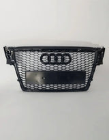 Audi A4 B8 8K 2007-2011 Griglia Anteriore RS4 Nero Lucido - autorivallo
