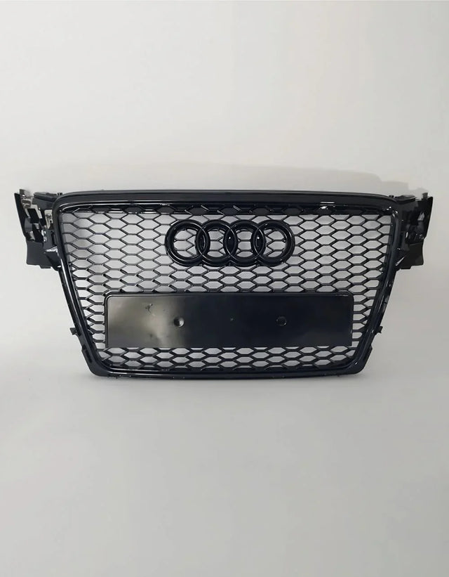 Audi A4 B8 8K 2007-2011 Griglia Anteriore RS4 Nero Lucido - autorivallo