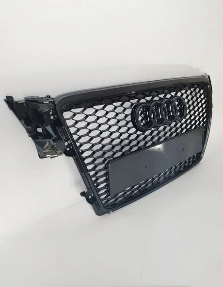 Audi A4 B8 8K 2007-2011 Griglia Anteriore RS4 Nero Lucido - autorivallo