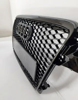 Audi A4 B8 8K 2007-2011 Griglia Anteriore RS4 Nero Lucido - autorivallo
