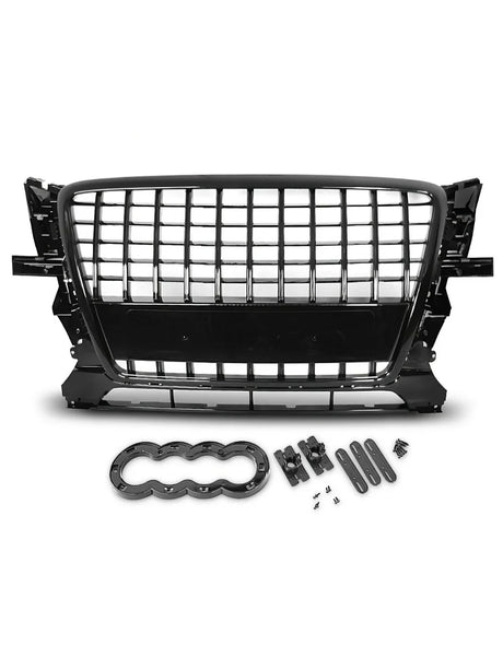 Audi Q5 8R 2008-2012 Griglia Radiatore Nero Lucido S-Line Look - autorivallo