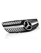 Mercedes SL R230 01-06 Griglia Radiatore Nero Cromato AMG - autorivallo