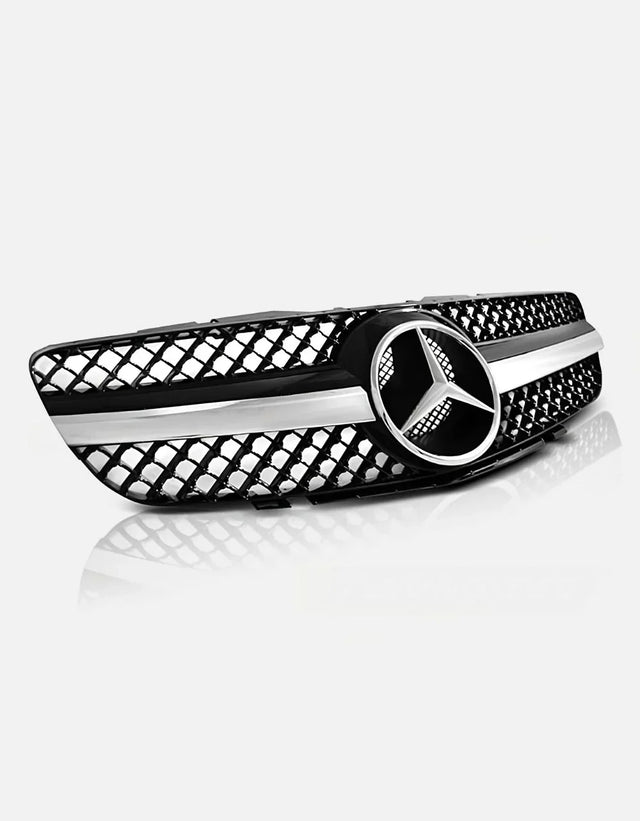 Mercedes SL R230 2001-2006 Griglia Radiatore AMG Look - autorivallo