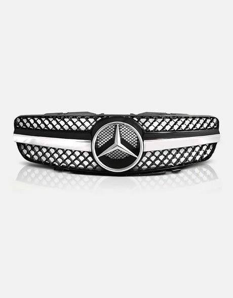 Mercedes SL R230 2001-2006 Griglia Radiatore AMG Look - autorivallo