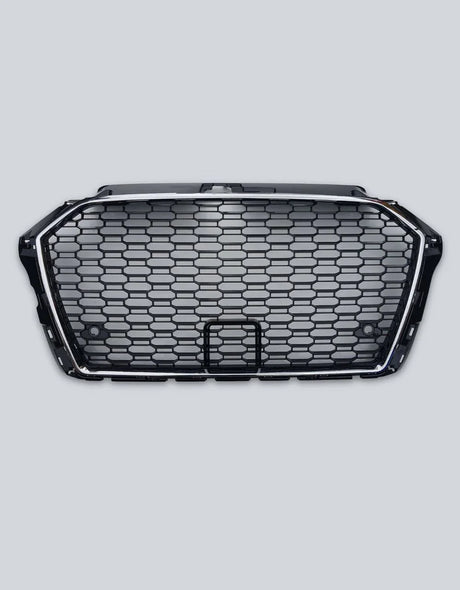 Audi A3 8V 2016-2020 Griglia Radiatore RS3 Look Nero Cromato - autorivallo