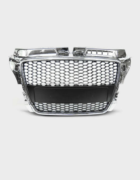 Audi A3 8P 8PA 2008-2012 Griglia Anteriore RS3 Look Cromato - autorivallo