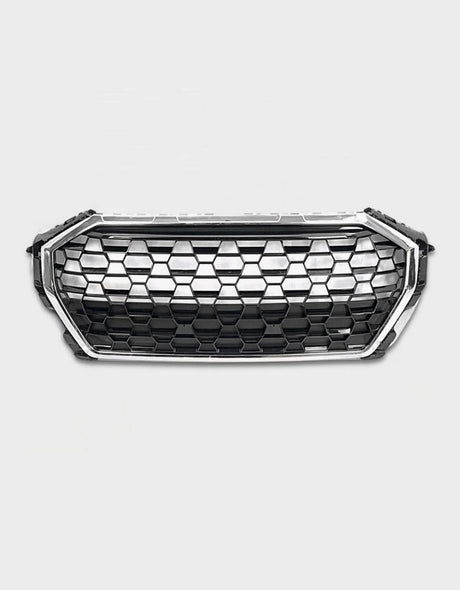 Audi Q3 F3 2018-2023 Griglia Radiatore Nero Cromato Look RSQ3 - autorivallo