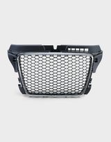 Audi A3 8P 2008-2012 Griglia in Ottica RS3 Nero a Nido D'ape - autorivallo