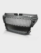 Audi A3 8P 8PA 2008-2012 Griglia Anteriore Ottica RS3 Nero - autorivallo