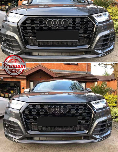 Audi Q5 FY 2016-2020 Griglia Radiatore + Fendinebbia RSQ5 - autorivallo