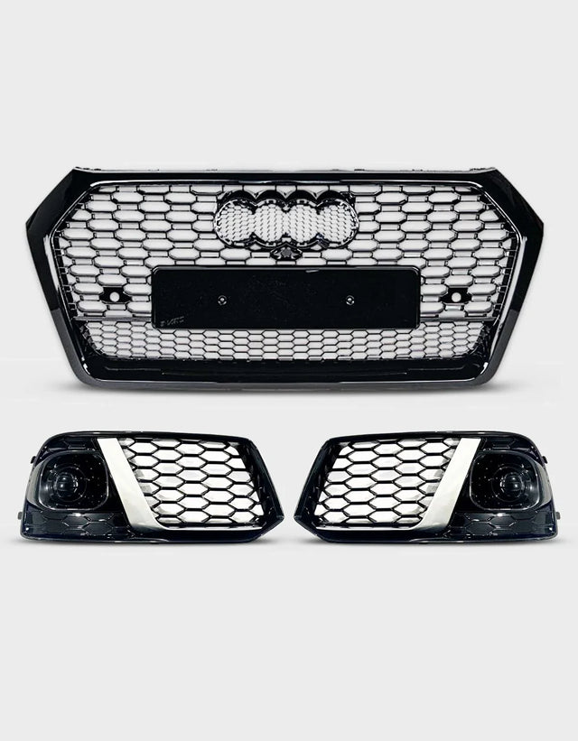 Audi Q5 FY 2016-2020 Griglia Radiatore + Fendinebbia RSQ5 - autorivallo