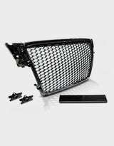 Audi A4 B8 8K 2007-2011 Griglia RS4 Look Nero Lucido con PDC - autorivallo
