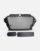 Audi A3 8V 2012-2016 Griglia RS3 a Nido D'ape Nero Lucido - autorivallo