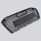 Audi A4 B9 2015-2019 Griglia Radiatore RS4 Look Nero Cromato - autorivallo
